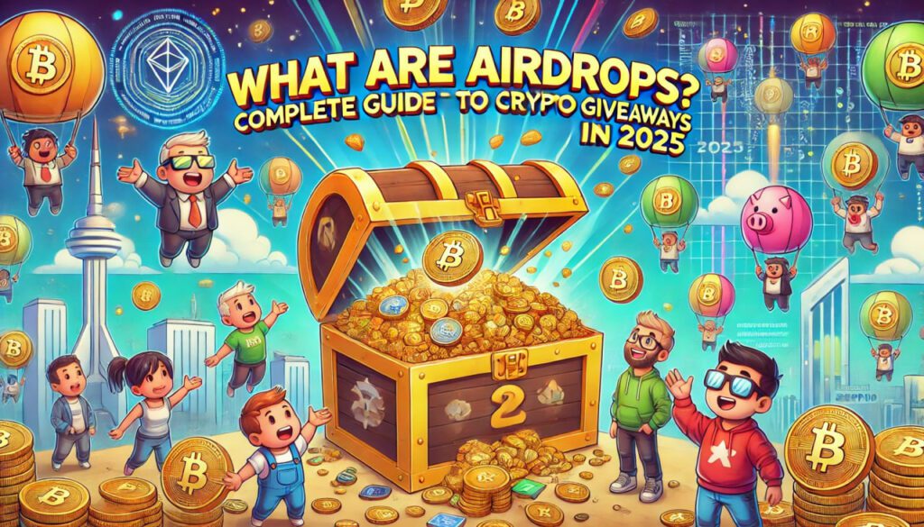 Ближайшие аирдропы криптовалют в 2025 году: Топ-20 перспективных проектов