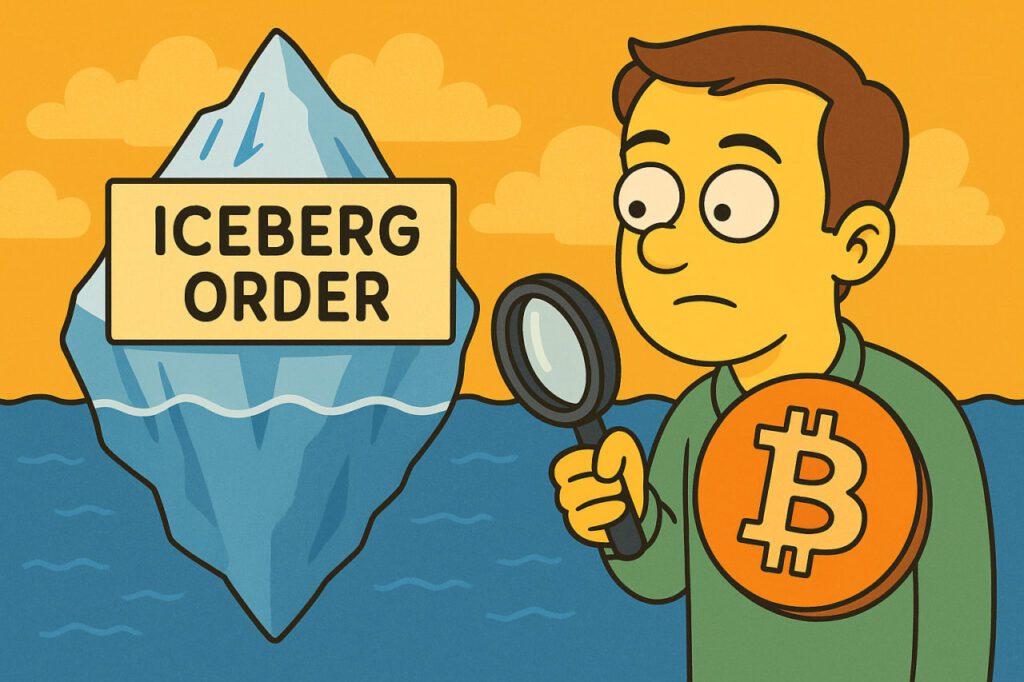 Как выявить айсберг-ордера в трейдинге на рынке Биткоина
