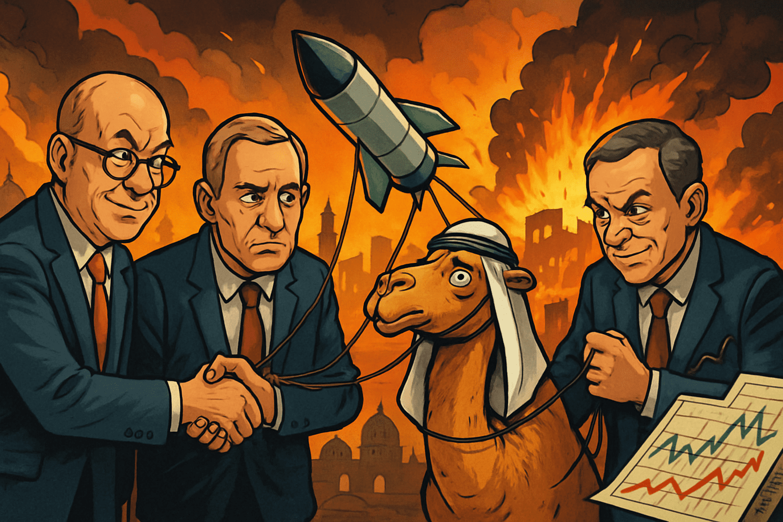 Эскалация на Ближнем Востоке: Договорняк, манипуляция рынками или прелюдия к «большой игре»?