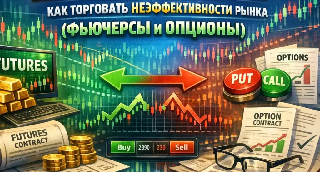Парный трейдинг: Как торговать неэффективности рынка (Фьючерсы и Опционы) с помощью индикатора «Спред от нуля»