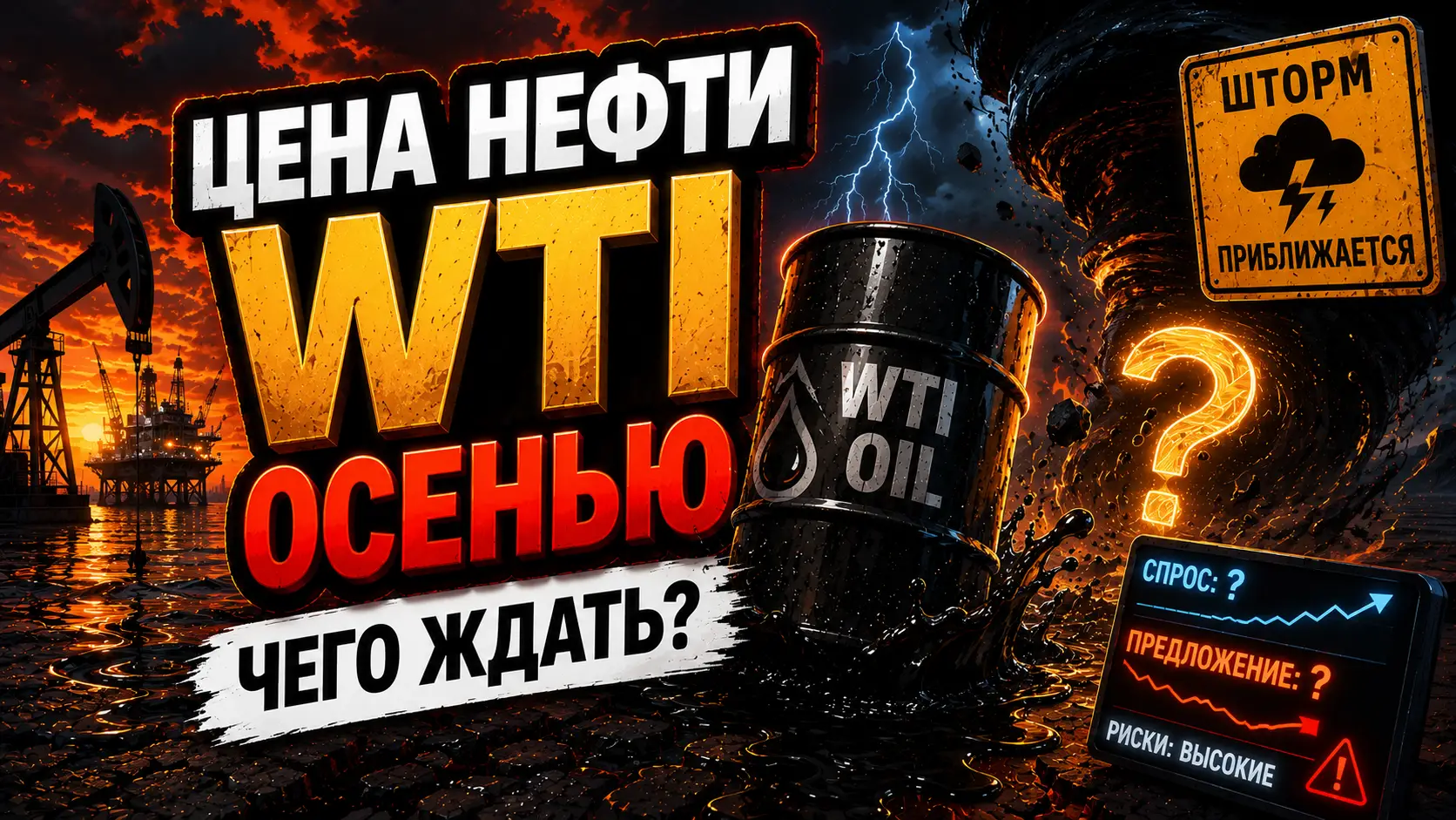НЕФТЬ WTI сейчас и ОСЕНЬЮ | ЧТО ГОТОВИТ РЫНОК?